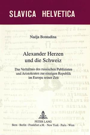 Alexander Herzen Und Die Schweiz