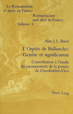 L'Orphee de Ballanche