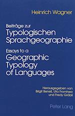 Beiträge zur Typologischen Sprachgeographie - Essays to a Geographic Typology of Languages