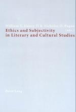 Ethics and Subjectivity in Literary and Cultural Studies