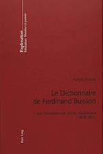 Le Dictionnaire de Ferdinand Buisson