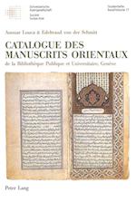 Catalogue Des Manuscrits Orientaux
