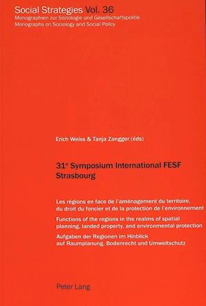 31e Symposium International Fesf Strasbourg