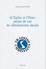 "l'eglise Et l'Etat" Points de Vue Du Christianisme Ancien