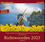 Richtwoorden Kalender 2025