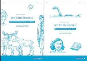 Ich kann lesen 5 und 6 - im Set - 2 Schülerarbeitshefte 3. und 4. Klasse