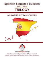 SPANISH SENTENCE BUILDERS 3 - Triology  -  ANSWER BOOK