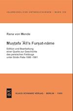 Mustafa 'Ali's Fursat-name