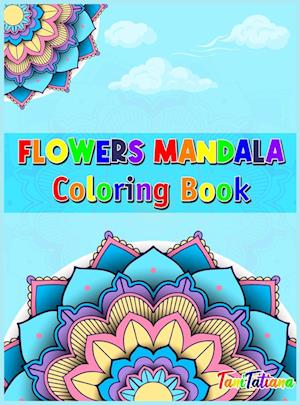 Flowers Mandala Coloring Book