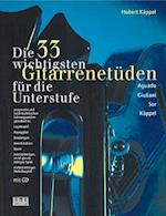 Die dreiunddreißig (33) wichtigsten Gitarrenetüden. Mit CD