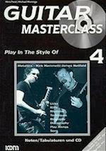 Parol, M: Guitar Masterclass 4/m. CD