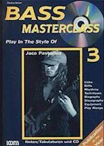 Setzer, M: Bass Masterclass 3/m. CD