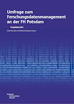 Umfrage Zum Forschungsdatenmanagement an Der FH Potsdam