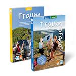 Traumpfade Geschenk-Set. Zwei Bände mit 41 Top-Touren an Rhein, Mosel und in der Eifel. Detail-Karten, GPS-Daten und Höhenprofile.