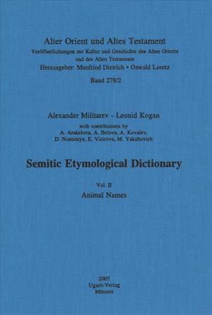 Semitic Etymological Dictionary / Animal Names