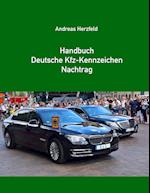 Handbuch Deutsche Kfz-Kennzeichen Nachtrag