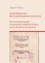 Dozenten als neulateinische Dichter