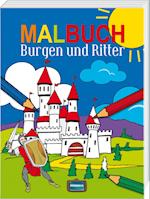 Malbuch Burgen und Ritter