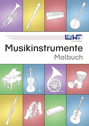 Musikinstrumente Malbuch