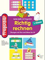 Fragenbär - Richtig rechnen 1. Klasse