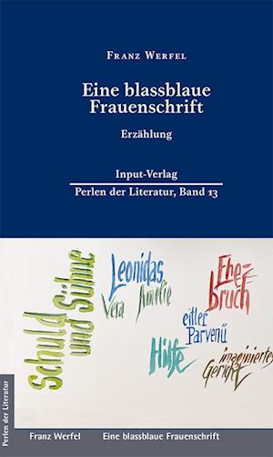 Eine blassblaue Frauenschrift