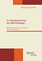 Zur Standardisierung der DSH-Prufungen: Bestandsaufnahme und Perspektiven des Online-Angebotes