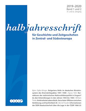 Halbjahresschrift 2019 - 2020