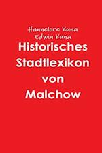 Historisches Stadtlexikon Von Malchow