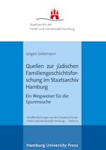 Quellen zur jüdischen Familiengeschichtsforschung im Staatsarchiv Hamburg