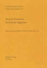 Lexical Semantics in Ancient Egyptian