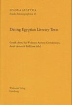 Dating Egyptian Literary Texts