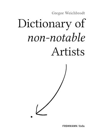 Dictionary of non-notable Artists
