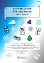 Scherenschnitte und Fensterbilder zum Winter