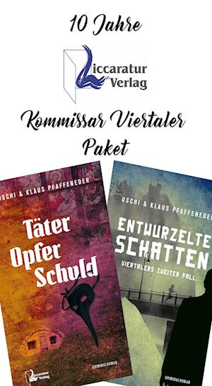 2 Viertaler-Krimis im Jubiläumspaket. 2 Bände