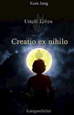 Creatio Ex Nihilo