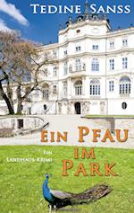 Ein Pfau im Park