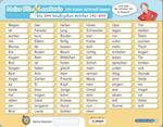 Meine Blitzlesekarte - Die 200 häufigsten Wörter