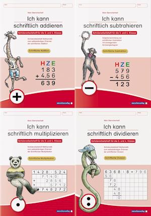 Ich kann schriftlich addieren, subtrahieren, multiplizieren und dividieren im Set