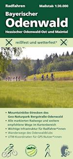 Radfahren, Bayerischer Odenwald / Hessischer Odenwald-Ost und Maintal 1:30.000