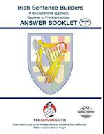 IRISH SENTENCE BUILDERS - B to Pre - ANSWER BOOK