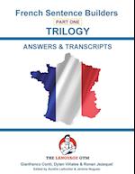 FRENCH SENTENCE BUILDERS - Triology  -  ANSWER BOOK