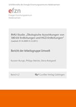 BMU-Studie "Ökologische Auswirkungen von 380-kV-Erdleitungen und HGÜ-Erdleitungen"