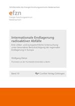 Internationale Endlagerung radioaktiver Abfälle