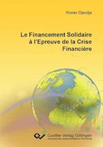 Le Financement Solidaire à l'Epreuve de la Crise Financière