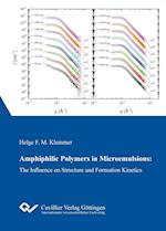 Amphiphilic Polymers in Microemulsions. The Influence on Structure and Formation Kinetics