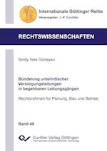 Bündelung unterirdischer Versorgungsleitungen in begehbaren Leitungsgängen (Band 49). Rechtsrahmen für Planung, Bau und Betrieb