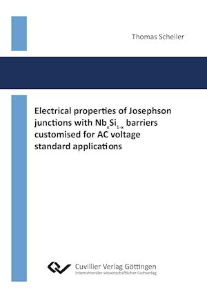 Electrical properties of Josephson junctions with NbxSi1-x barriers customised for AC voltage standard applications