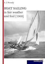 Boat Sailing in fair weather and foul