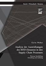 Analyse der Auswirkungen des RFID-Einsatzes in den Supply Chain Prozessen: Planung, Beschaffung, Herstellung und Lieferung