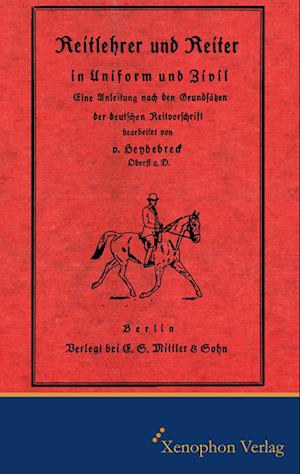 Reitlehrer und Reiter in Zivil und Uniform